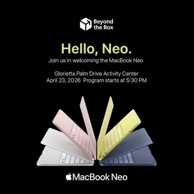 Beyond the Box: MacBook Neo + Apple Watch SE 2 for Just PHP 39,990 on April 23!