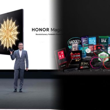 HONOR Wins 36 Media Awards at IFA 2023!