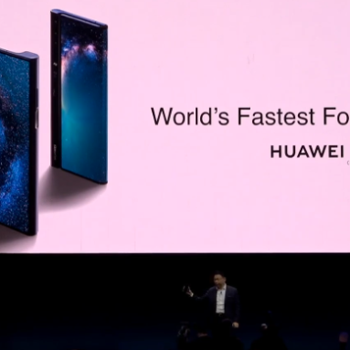 Huawei Mate X Goes Official: A Foldable Phone with a Kirin 980 and 5G!
