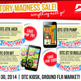DTC Holds Inventory Madness Sale at DTC Kiosk Market Market