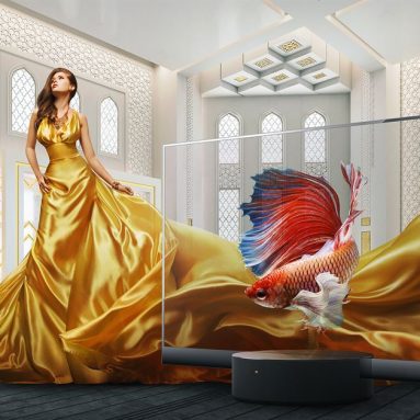 Xiaomi Just Announced a 55-Inch Transparent OLED TV, and it Looks Stunning