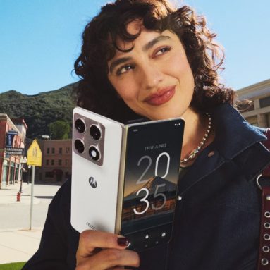 Motorola Razr Fold Unfolded at CES 2026