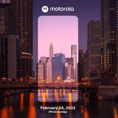 Motorola Teases Debut of a New Edge Device on February 24