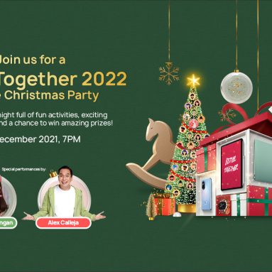 Join the Huawei Community for a Better Together 2022 Online Christmas Party on December 17, 2021