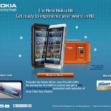 Get Ready Philippines for Nokia N8