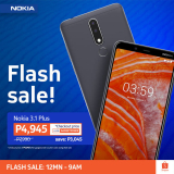 Get the Nokia 3.1 Plus for Only PhP4,945 via Shopee Until August 31, 2020