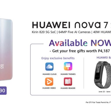 Huawei Nova 7 SE 5G Now Available in PH, Comes with PhP4,187 Worth of Freebies
