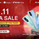 OPPO Announces Massive 11.11 Sale with Substantial Discounts and Exclusive Deals
