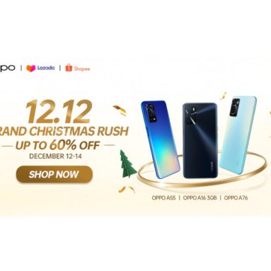OPPO 12.12 Grand Christmas Rush is Here