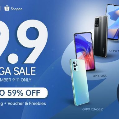 Watch Out for Deals and Discounts of Up to 59% Off in the OPPO 9.9 Mega Sale
