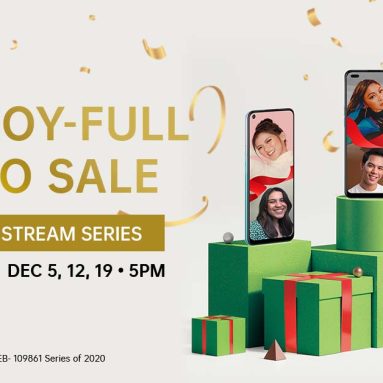 Enjoy Freebies, Fun and Entertainment with Your Favorite Stars at the #OPPOJoyFullSale Weekly Livestream