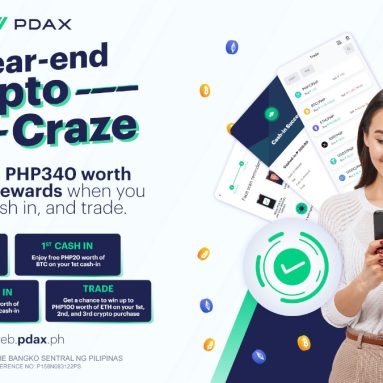 Don’t Miss Out On Free Crypto With the PDAX Year-end Crypto Craze