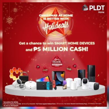 Win Prizes When you Shop This Christmas with PLDT Home Holideals