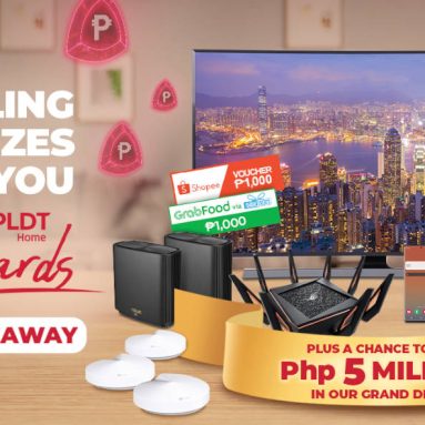 Get a Chance to Win Up to PHP 5 Million in the PLDT Home Rewards Grand Giveaway!