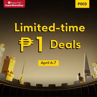 POCO Offers Unbeatable Deals at Shopee’s Super Brand Day on April 6-7