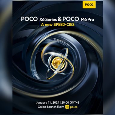 POCO X6 Series and M6 Pro Set to Launch on January 11