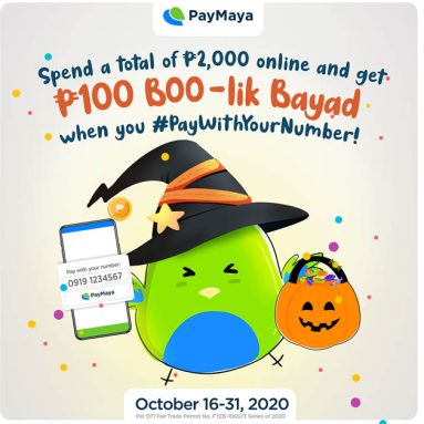 Here are Four Ways to Safely Spend Halloween at Home with PayMaya