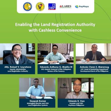 PayMaya Powers Land Registration Authority Transactions