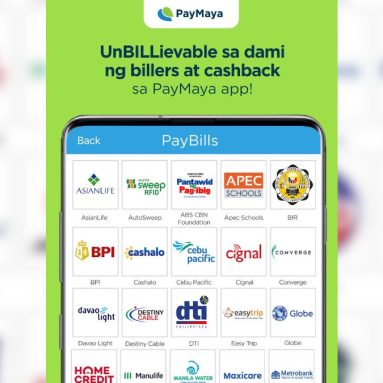 PayMaya Expands Its Bill Payment Offerings to Over 550 Billers