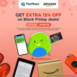 Get an Extra 15% Off on Black Friday Deals at Amazon.com with PayMaya!