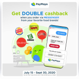 PayMaya and Jollibee Foods Corporation Double Up Your Rewards When You Order Meals via Facebook Messenger!