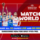 Watch the FIBA Basketball World Cup via the Pilipinas Live App