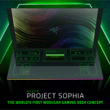 Razer’s Modular Gaming Desk Concept Dubbed Project Sophia Unveiled at CES 2022