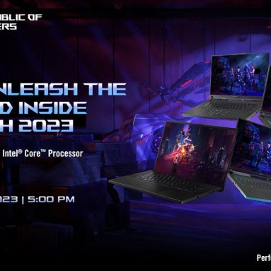 ROG Philippines Set to Unleash its 2023 Maxed Out Laptops on March 21, 2023