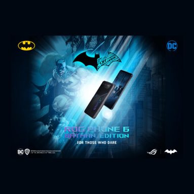 ROG Phone 6 BATMAN Edition Unveiled with Custom Batman-themed Accessories