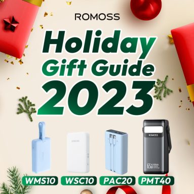 Keep the Holiday Power Alive with These ROMOSS Power Banks
