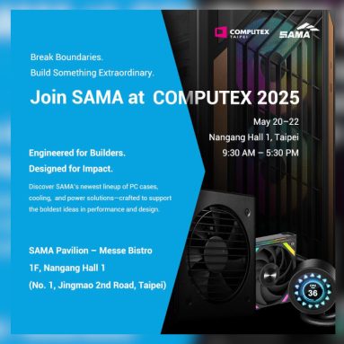 SAMA to Debut Flagship Gaming Hardware PC Series at Computex 2025