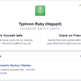Facebook and Google Launch #Ruby2014 Safety Check Page and Safety Tools