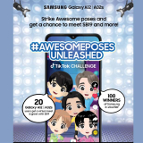 Get a Chance to E-Meet SB19 with Samsung’s #AwesomePosesUnleashed TikTok Challenge