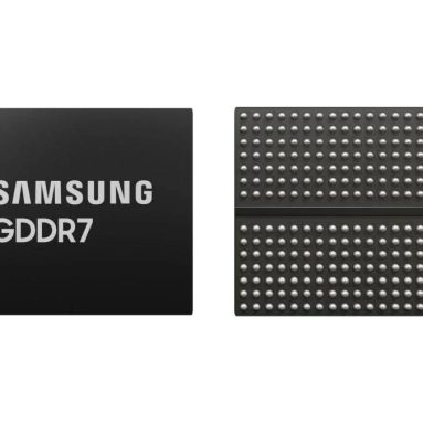 Samsung Launches The First 32Gbps GDDR7 DRAM