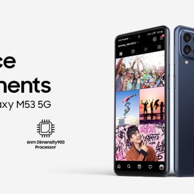 Mbrace Every Moment with the New Samsung Galaxy M53 5G