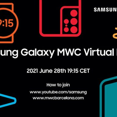 Samsung Announces Galaxy MWC Virtual Event on June 28