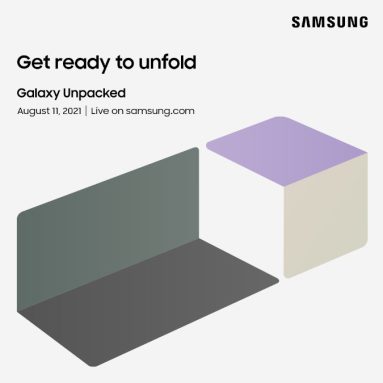 Samsung Galaxy Unpacked Confirmed on August 11