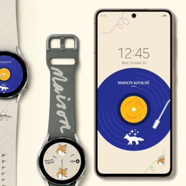 Samsung Debuts Galaxy Watch4 and Buds2 Maison Kitsuné Edition