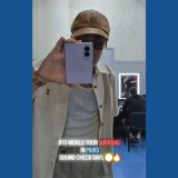 J-Hope Spotted with Alleged Galaxy Z Fold8 Ahead of Samsung Launch
