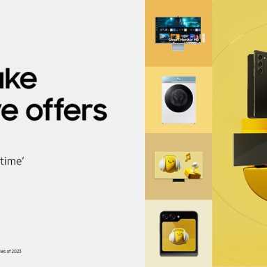 Get up to 50% Off on Select Samsung Entertainment and Home Appliances Until October 22!