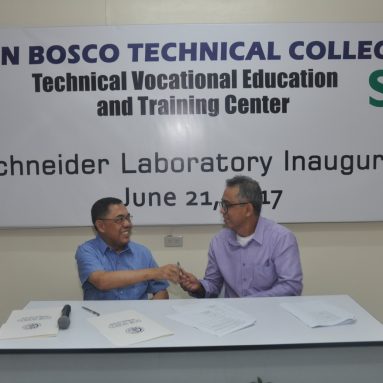 Schneider Electric Partners with Don Bosco Technical College to Give Training for the Underprivileged Youth!
