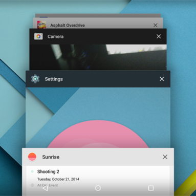 Android 5.0 Lollipop Technical Preview on Nexus 7 2013