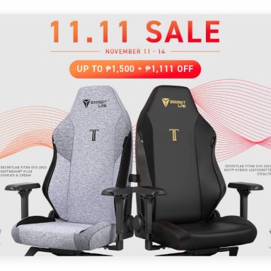Secretlab Announces 11.11 Deals for TITAN Evo 2022 and Secretlab 2020 Series
