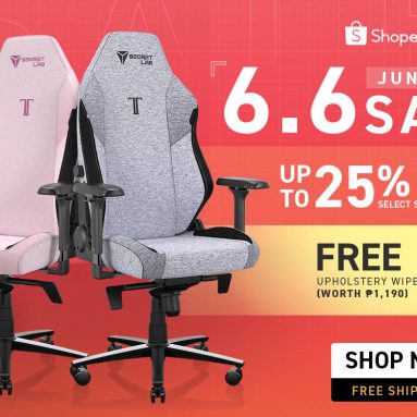Enjoy Up to 25% Off on Select Secretlab Chairs Until June 8