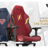 Secretlab Introduces Superman and The Flash to DC Collection
