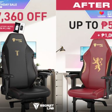 Elevate Your Set Up with Secretlab this Lazada 3.3 Birthday Sale