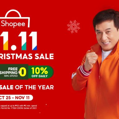 Shopee 11.11 Big Christmas Sale Launched with 10% Off Daily Vouchers and More