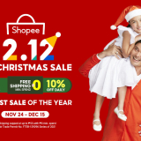 Shopee Introduces Dingdong and Zia Dantes as New Brand Ambassadors at the 12.12 Big Christmas Sale