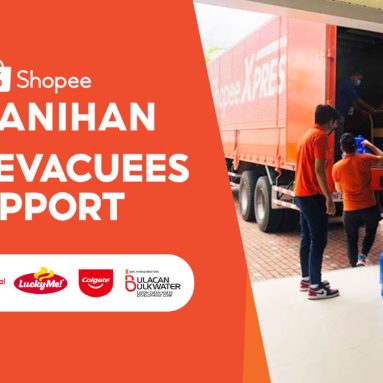 Shopee and Shopee Xpress Partner with Brands and Charities to Aid Taal Evacuees