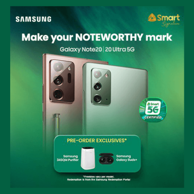 Smart Opens Pre-Orders for the Samsung Galaxy Note20 Series!
